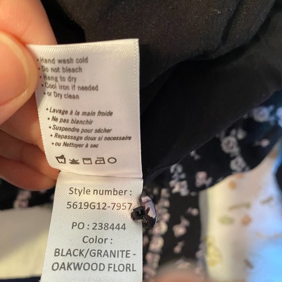 Paige Palmetto Mini Long Sleeve Floral Dress - No Size Tag - Picture 5 of 5